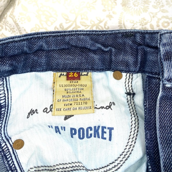 7 FOR ALL MANKIND JEANS SIZE 26 - Picture 3 of 4